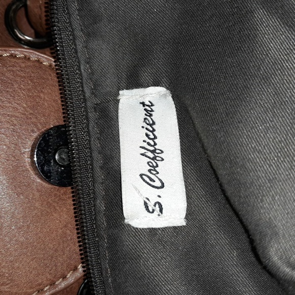 ⭐⭐Vegan Leather Mini Backpack Purse Brown⭐⭐ - Picture 9 of 9